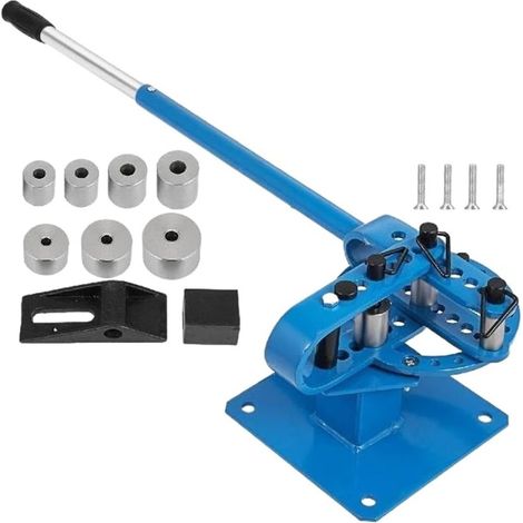 Machine de Fabrication de Badges Tuyau de Pliage Manuel kit de Flexion Tube en Acier avec 7dies 1 à 3 Pouces Multifonction compacte à Barres Plate et Outil de virages de freinage (1/5)