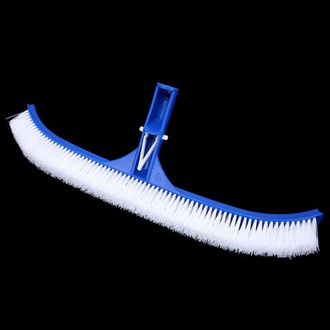 Brosse de piscine de 45 cm (18 pouces), brosse de fond de piscine, outil de nettoyage de piscine, brosse pour parois de piscine, accessoires de piscine, colle, brosse de piscine (1/5)