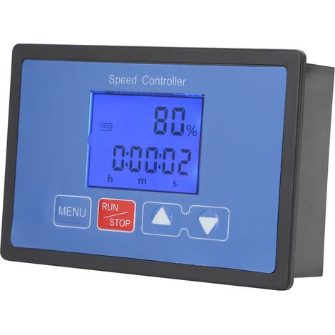 PWM-Drehzahlregler für 30A 6,5V-55V Gleichstrom-Bürstenmotoren mit digitaler LCD-Anzeige und Ein-/Ausschalt-Timer (1/5)