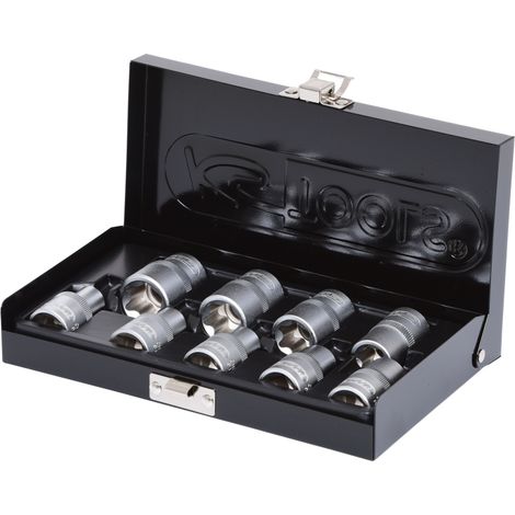 KS Tools 1/2 Torx-E-Stecknuss-Satz, 9-tlg, E10-E24 (1/5)