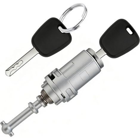 Türschloss vorne links (Fahrerseite) für Citroën C3 / C3 Pluriel (2002–2011) / C2, Türschließzylinder mit 2 Schlüsseln, OEM 9170T9 9170W9 (1/5)