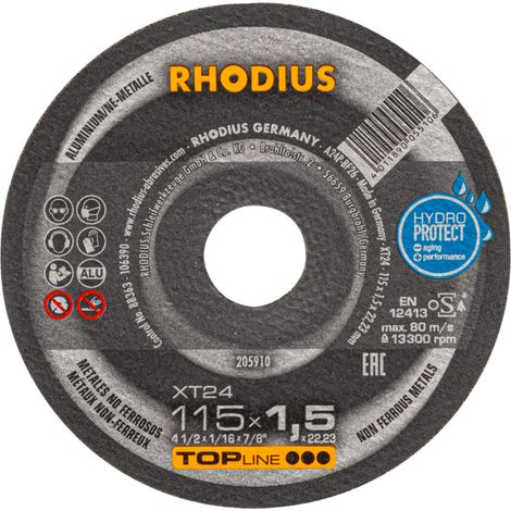 RHODIUS XT24, 50 Stück, 115 x 1,5 mm, Trennscheibe (1/2)