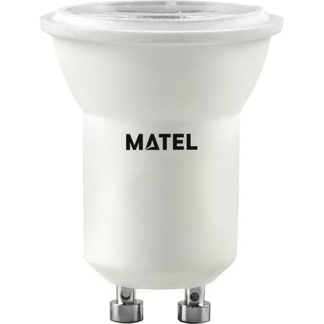 Bombilla led matel dicroica GU10 3W 2700K (1/4)
