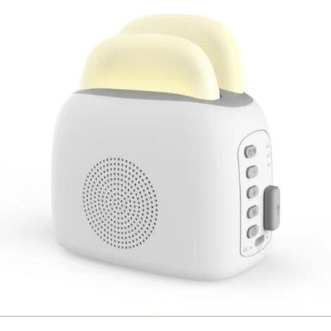 Wiederaufladbare Sound-Machine-Night-Light mit Bluetooth-Lautsprecher, Timer, Tragbar für Kinderzimmer und Schlafzimmer