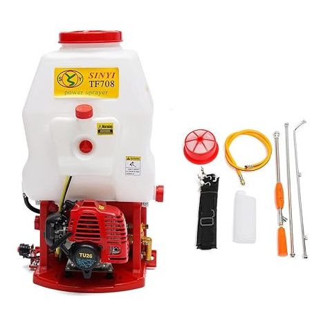 Kaibrite Pulvérisateur à dos avec moteur à essence 20 l 2 temps 25,4 CC (1/5)