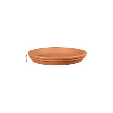 DEROMA Sottovaso Idrorepellente Cotto 17cm