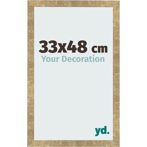 yd. - Cadre photo 33x48 - Or Antique - MDF - Bologna (1/5)