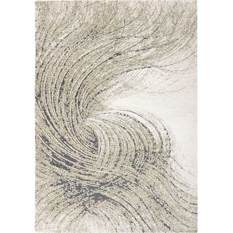 Tapis vert doux à poils courts style moderne - 110 x 60 cm (1/5)