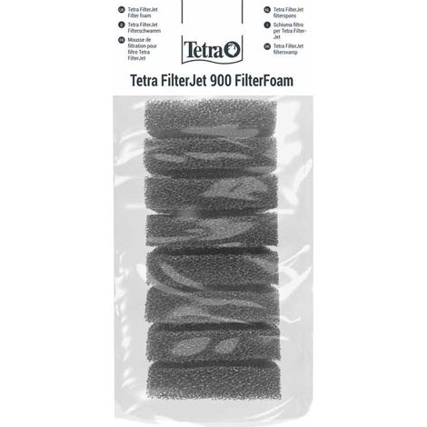 Spugna filtrante tetra filterjet 900 riutilizzabile facile da sostituire