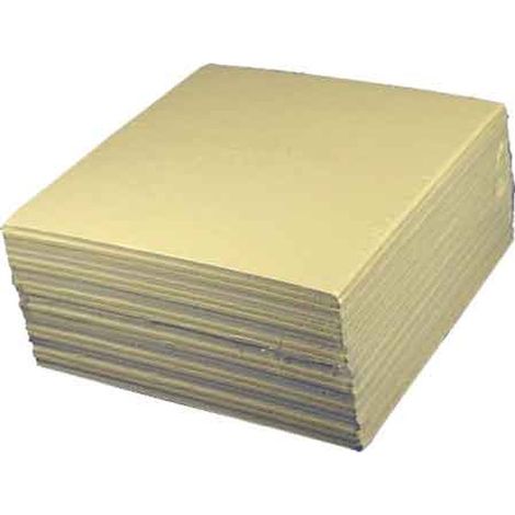 Carton filtrant Rover V 0 Couche filtrante 20x20 cm pour filtres de pompe pour huile de vin et liquides alimentaires pack de 25 pie'ces