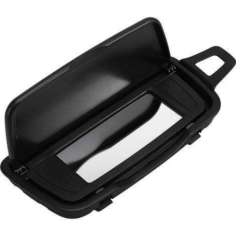 Pare-soleil de voiture avec miroir de courtoisie pour 981 982 911 TRAGA GT3 991 992 Noir (1/5)