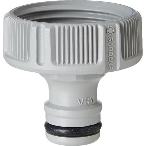 Embout de taraud Gardena 33,3 mm (G 1 pouce) : raccord pour tarauds filetés, raccord étanche, manipulation facile, emballé (18202-20) (1/5)
