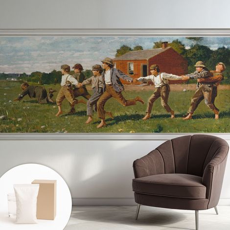 Carta Da Parati Con Design Moderno - Per Rinnovamento Rapido - Non-Woven - Per Interni Moderni Divertimento gioioso 250x104 cm (1/5)