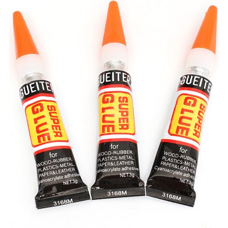 Strong super glue in 3-pack (1/3)