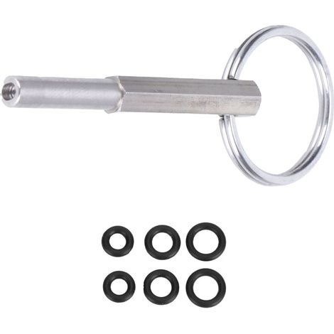 Clé à tête ovale, outils portables de réparation d'ouverture de Machine à café en acier inoxydable (1/4)