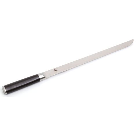 KAI Shun Classic coltello da prosciutto giapponese flessibile 30,5 cm lunghezza lama extra lunga - acciaio AUS-8A - manico in legno Pakka - coltello da carne XXL coltello da salmone forgiato (1/3)