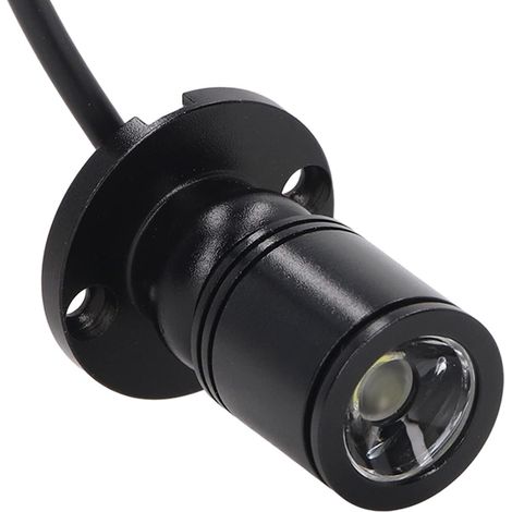 Mini Spot, Mini Spots en Aluminium USB 5 V à intensité Variable LED pour Vitrine, Armoire à Bijoux, Porche, Kits de Garniture de Boîtier (Lumière blanche chaude 3000K) (1/5)