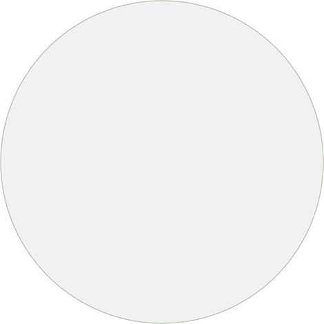 Protector de mesa PVC transparente Ø 70 cm 1,6 mm vidaXL