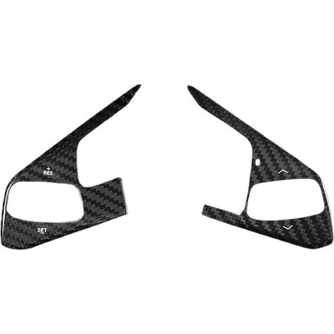 Adesivo per volante in fibra di carbonio per Corvette C8 2020-2023, decorazione per volante. (1/2)