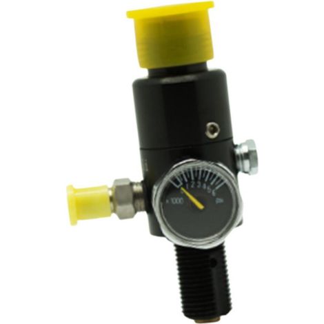 Vanne De Régulation De Réservoir D&39air HPA à Filetage 5/8 &quot-18UNF Avec Jauge 4500-1800 (1/5)