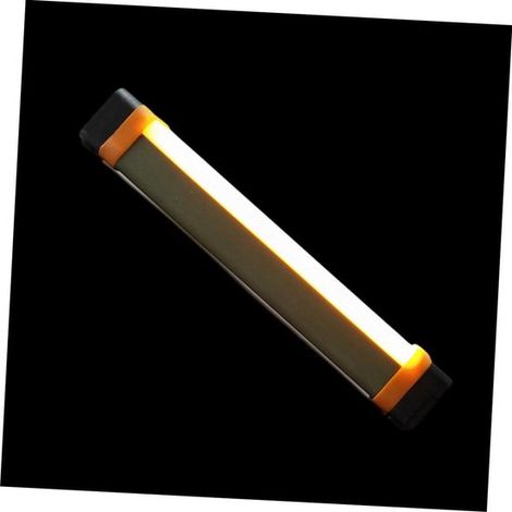 Luce per tenda, lampada/lanterna da campeggio, luce da esterno per campeggio, ricaricabile, magnetica, 42 x 4 cm, bianca (1/5)