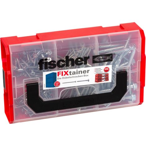 fischer 553347 FixTainer-DE, Grigio
