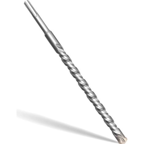 Foret SDS Plus 16mm x 250mm,avec 4 taillants en carbure et double vis, pour béton, pierre naturelle (1/5)