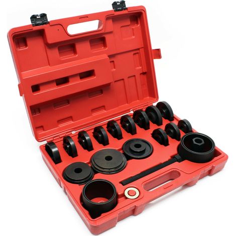 Kit de herramientas para rodamientos 24 uds. Extractor de cojinetes de rueda delantera de 55–88 mm 160002697