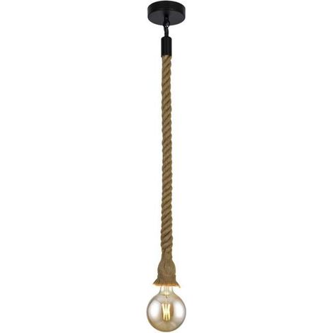 Colgante modelo Rope acabado cuerda, 100cm(alto) 10cm(ancho) 10cm(fondo. (1/2)