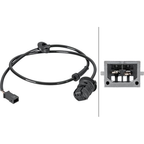 Capteur, vitesse de roue Hella 6PU 012 806-791 AUDI 131420 4B0 927 807