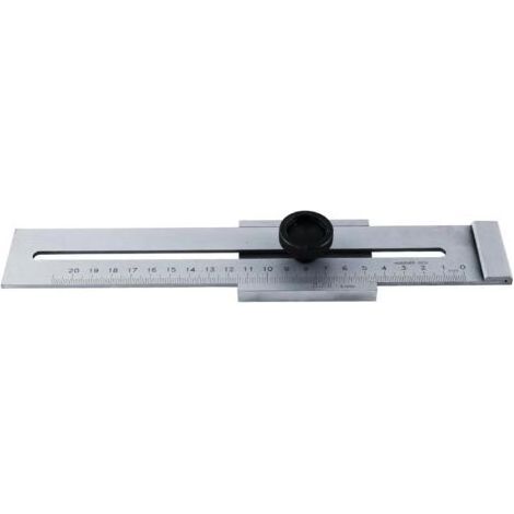 Calibrador de marcado de metal, calibrador de marcado de acero al carbono de 200 mm, herramientas de medición para carpintería, calibrador de marcado para carpinteros (1/5)