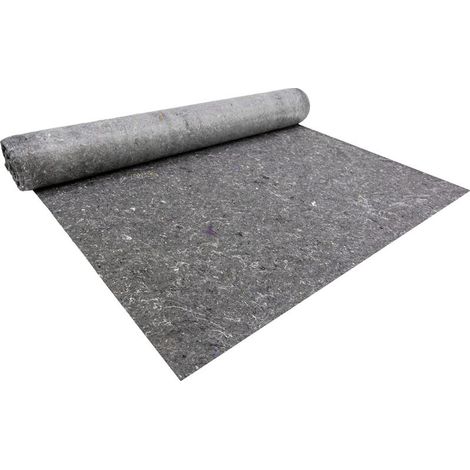 Rouleau de feutre multi-usages renforcé et imperméable 180g/m² 1x10m coloris gris (1/5)