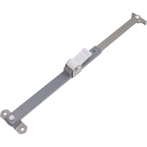 Charnières de fenêtre à battant en alliage d'aluminium, butée de sécurité élégante pour fenêtre à battant, idéales pour la maison, la bibliothèque ou le bureau. (1/5)