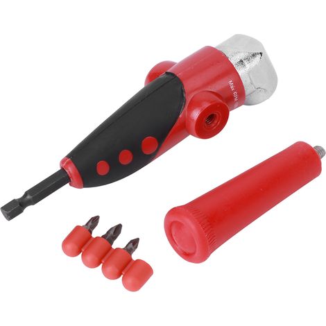 105-Grad-Schraubendreher-Bit-Set, Biegebohrer, 4-teilig, Kreuzschlitz-Schraubendreher-Bit-Griffadapter (1/5)