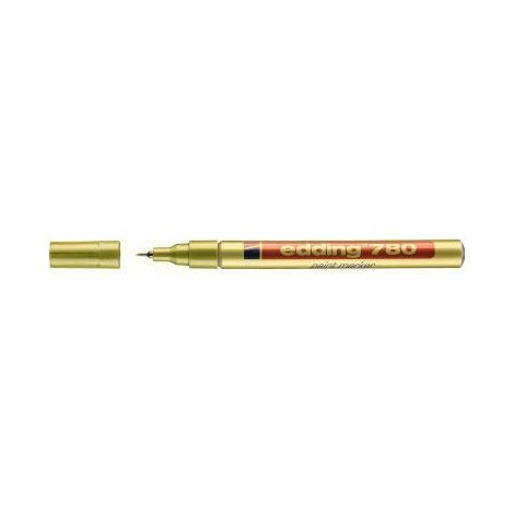 Marqueur Lackmarker 780 or largeur de trait 0,8 mm pointe en plastique