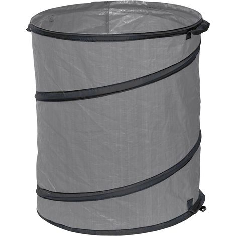 Sacco Multiuso Richiudibile Pop-Up Ø56x65 cm per Raccolta di Foglie Erbe (1/2)