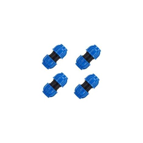 Raccordi per tubi, connettori diritti in plastica PE da 32 mm a 32 mm, adattatori per tubi, raccordi per tubi in PPR, PE e PVC - Crezuo