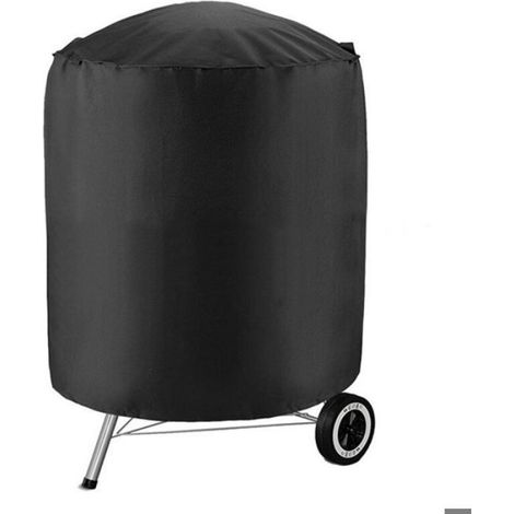 Housse Barbecue Ronde - Tissu Oxford 210D Impermeable - 71 x 73 cm - Pour Barbecue Extérieur - 1 Piece (1/5)