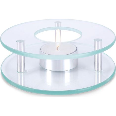 Stövchen rund 12 cm Glas (1/5)