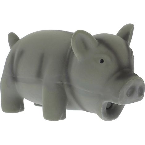 Jouet pour chien couineur interactif en latex, cochon à mâcher, résistant aux morsures (1/5)