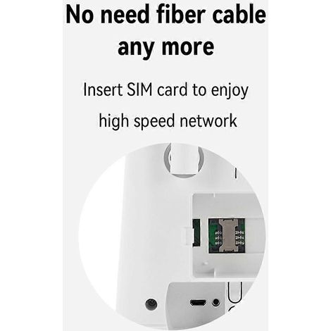 WLAN-Router-Repeater LTE 4G SIM-Karten-Router für Zuhause (EU-Stecker)