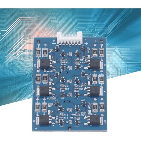 Carte de protection de condensateur Farad, carte d'équilibrage, circuit d'égalisation avec voyant lumineux, carte de protection de batterie au titanate de lithium 2,7/16 V. (1/5)