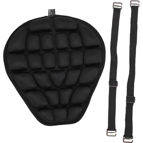 Coussin de siège d'air pour moto, coussin de soulagement de la pression, gonflage universel pour moto (1/5)