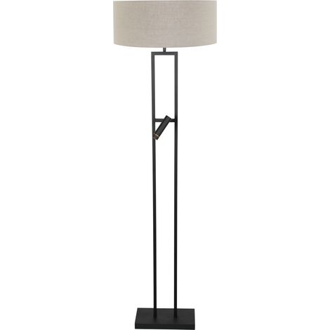 Steinhauer - lámpara de pie - Stang - negro - metal textil -