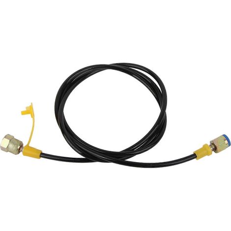 Hydraulik-Druckprüfschlauch 1,5 m / 4 Fuß, M16x2‐1/4BSP-Prüfkupplungspunkt, 630 bar, DN2 (1/4)