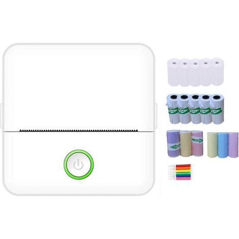 Tragbarer Thermodrucker, multifunktional, App-gesteuert, kleiner Bluetooth-Thermodrucker Machi