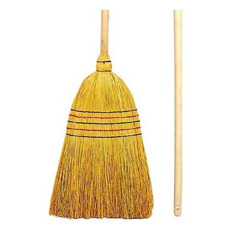Balai paille de riz 5 fils - Lot de 14 - Thomas Brosserie