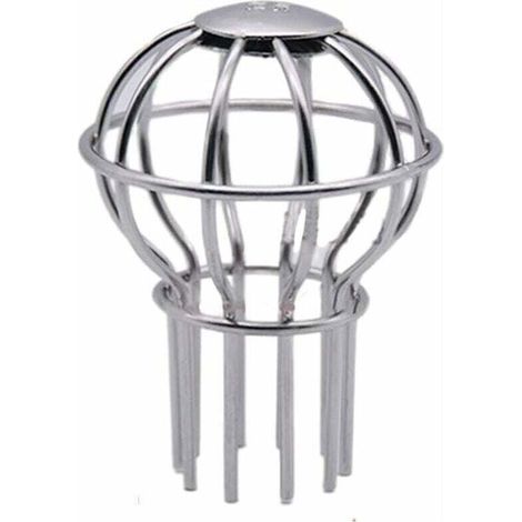 Filtre de protection de gouttière en acier inoxydable 304 pour empêcher le colmatage des graines de feuilles et autres outils de nettoyage de gouttière - 38 mm