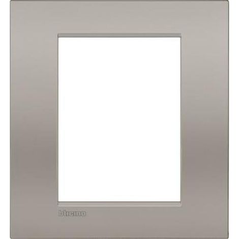 Placca 3+3 posti Sabbia Bticino Living Air LNC4826SB