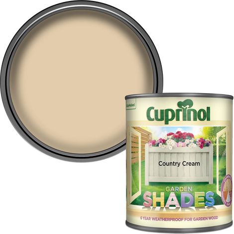 Cuprinol Garden Shades - Country Cream - 1L